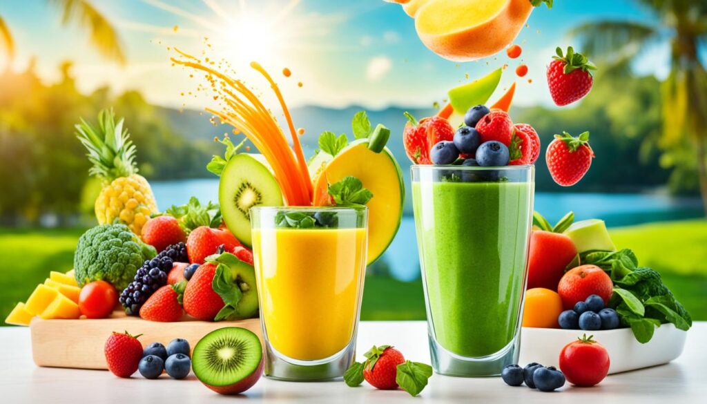 Explore refreshing smoothie recipes designed for healthy living. These easy-to-make smoothies are full of fresh ingredients that boost your energy and support a balanced diet. Ideal for a quick, nutritious snack or meal replacement.